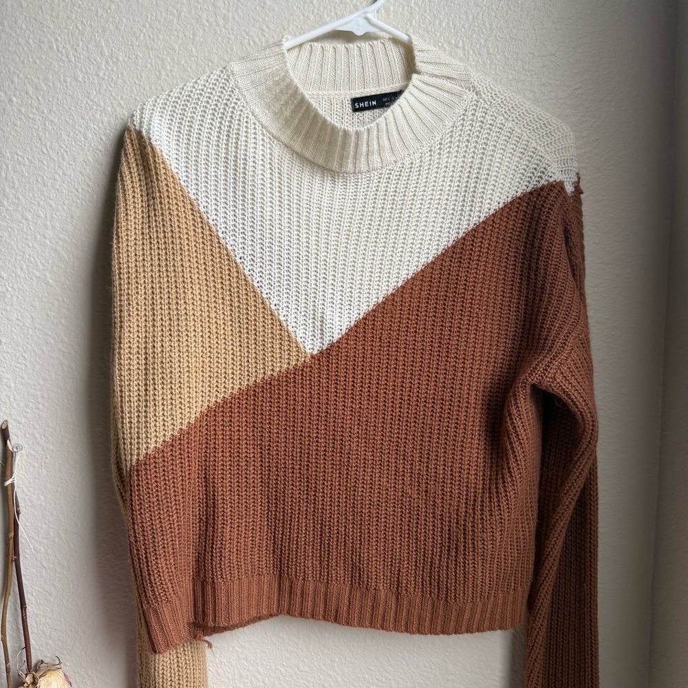 thrifted sweater from Shein